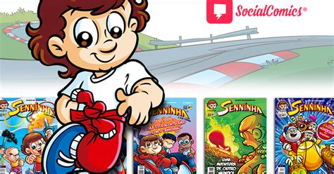 Blog Do XANDRO Quadrinhos Revistas Social Comics E A Marca Senninha