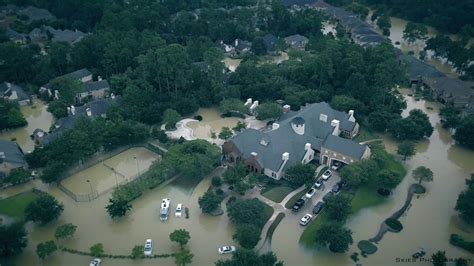 All Kingwood Club House Flooding Hurricane Harvey San Jacinto River