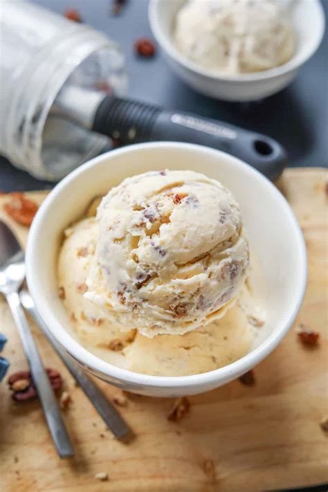 Butter Pecan Keto Ice Cream Recipe - The Diet Chef