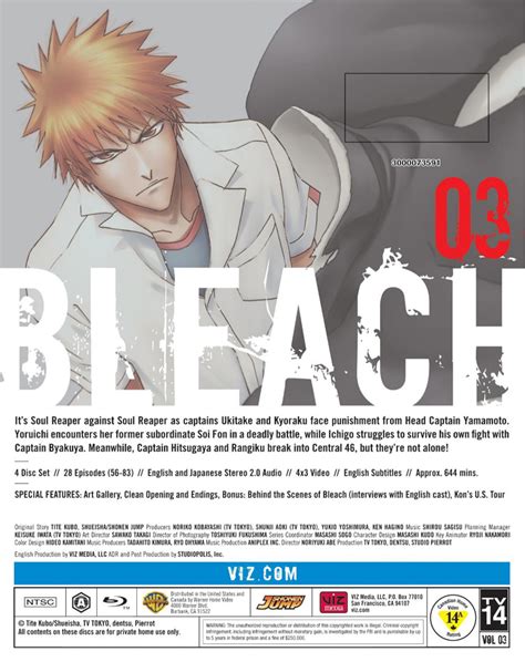 Bleach Set 3 Blu Ray Crunchyroll Store