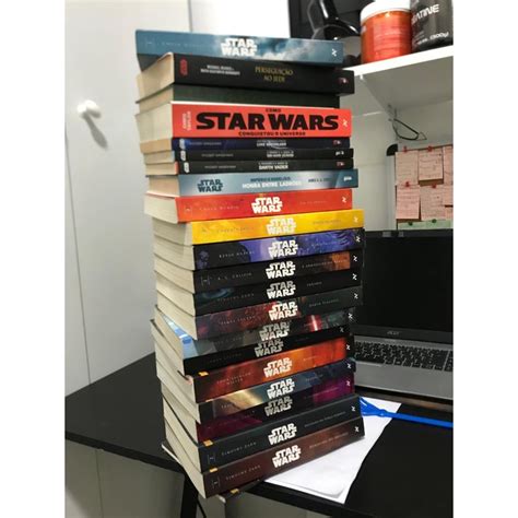 Cole O Inteira De Livros Star Wars Shopee Brasil