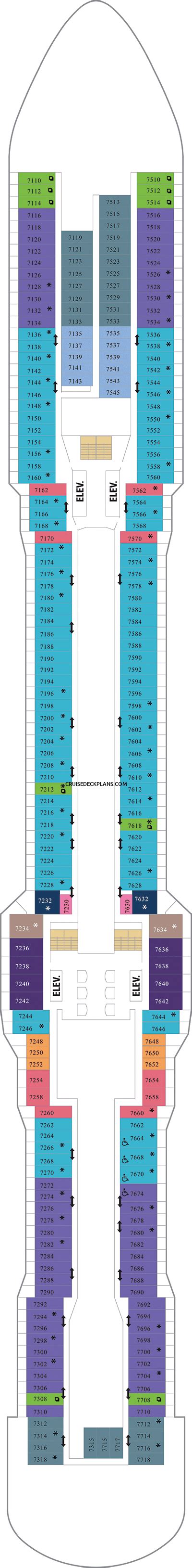 Quantum Of The Seas Deck Plans Layouts Pictures Videos