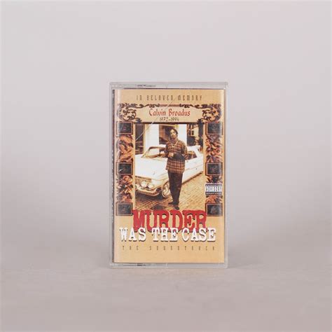 Shelta - Murder Was The Case The Soundtrack 1994 Cassette (CAS-MWTC)