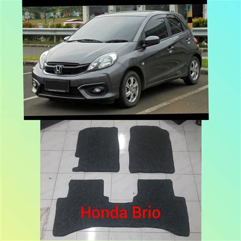 Honda Brio Amaze Nomad Rubber Car Mat With Piping Brio Sedan And