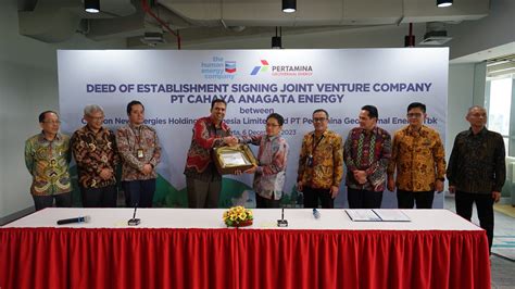 Mewujudkan Pengembangan Energi Bersih Berkelanjutan Pertamina Geothermal Energy Dan Chevron