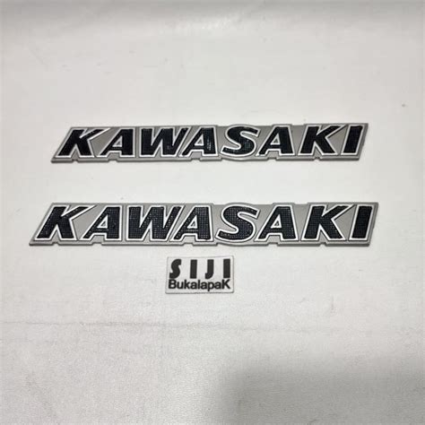 Jual Kawasaki GTO KH100 G7 KZ200 Binter Merzy Sepasang Emblem Tangki