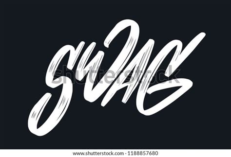 Swag Vector Lettering Stock Vector Royalty Free Shutterstock