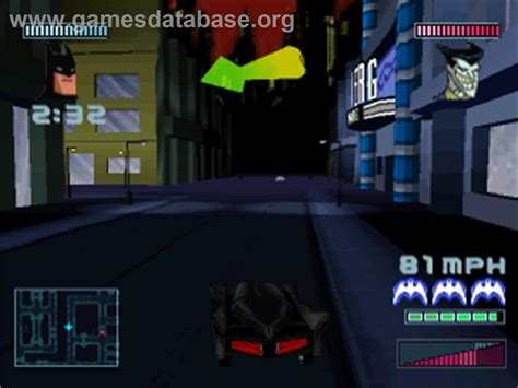 Batman: Gotham City Racer - Sony Playstation - Artwork - In Game