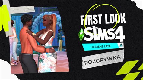 First Look The Sims 4 Licealne Lata Rozgrywka YouTube