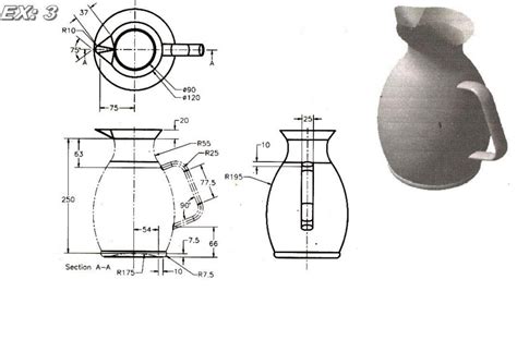 Surface Modelling Drawings | Industrial Design Sketch