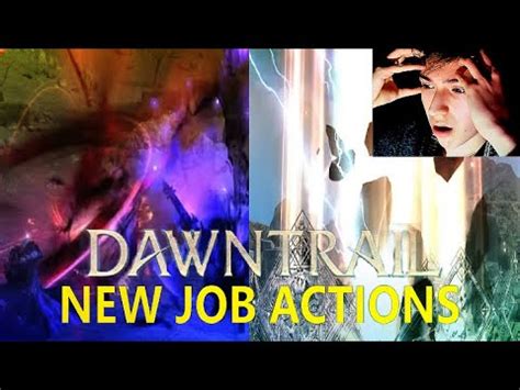 Reacting To New Dawntrail Job Actions Final Fantasy Youtube