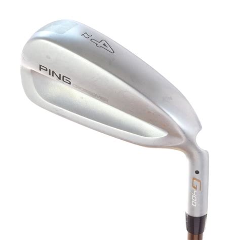 Ping G400 Crossover 4 Hybrid Iron 22 Deg Black Dot Stiff Flex 43962g