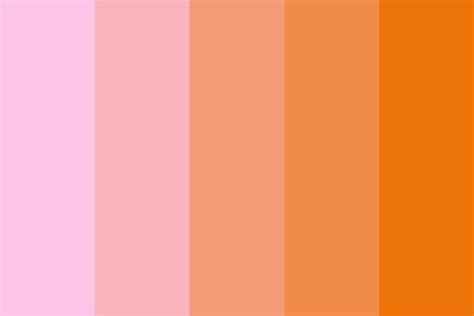 Peach Color Chart