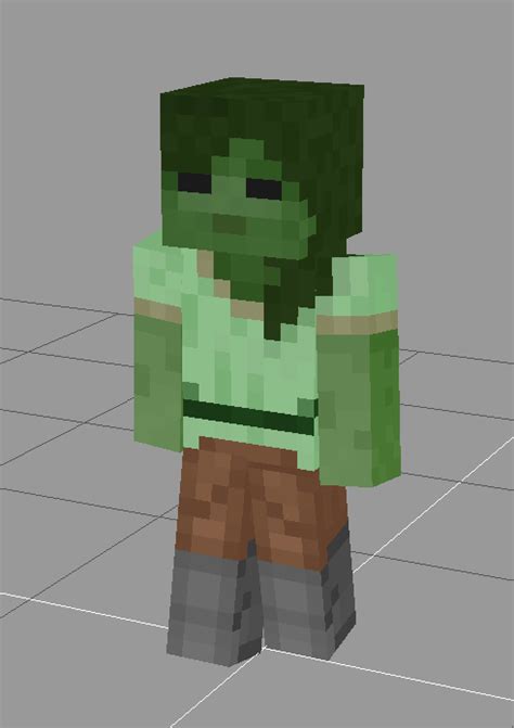 Made A Texture Of Zombie Alex Because I Was Bored. I Think It Fits The ...