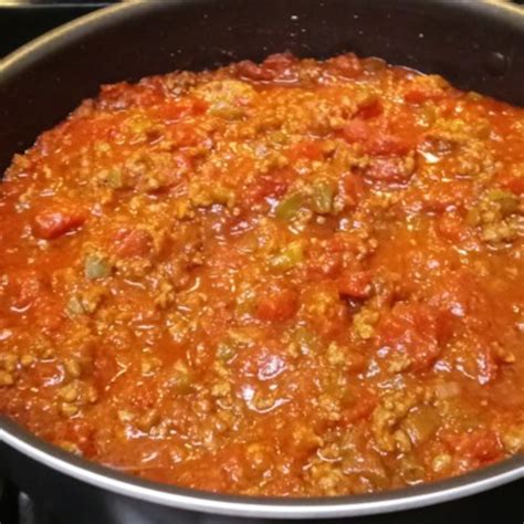 Spaghetti Sauce With Ground Beef And Crushed Tomatoes At Donetta Wicker