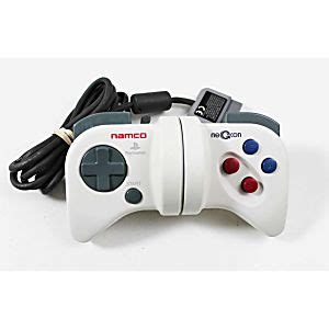 playstation  ps namco negcon racing controller