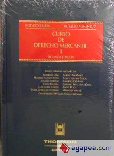 Curso De Derecho Mercantil T Ed Uria