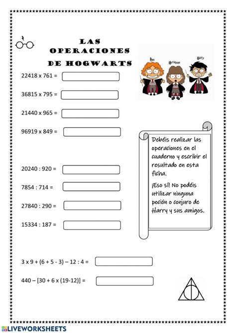 The Worksheet For Harry Potter And Hermi