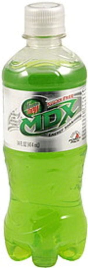 Mountain Dew Sugar Free Energy Soda - 14 oz, Nutrition Information | Innit