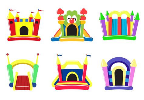 Free Bounce House Vector 107943 Vector Art at Vecteezy