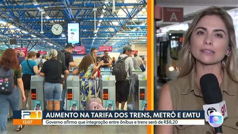 Veja como fica a tarifa dos trens metrô e EMTU após aumento em SP