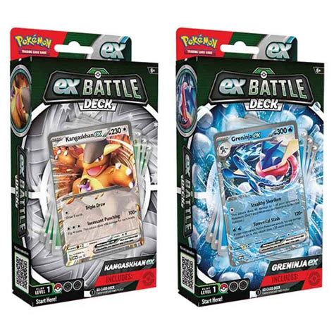 Pokémon ex Battle Decks Quajutsu und Kangama EN Yu Gi Oh