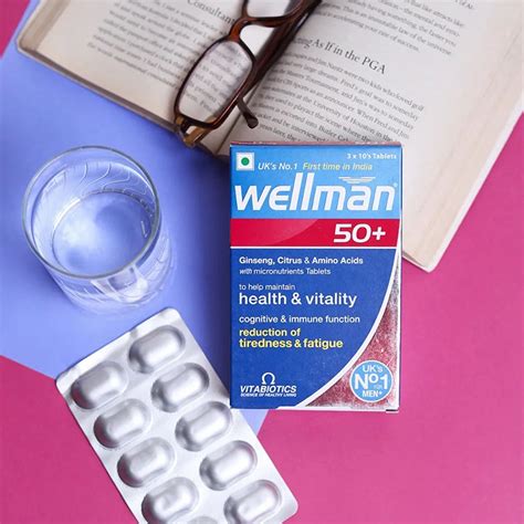 Wellman® The Best Multivitamin Tablet For Men Vitabiotics India