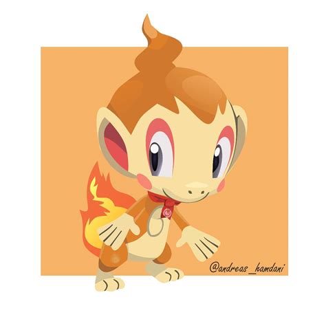 Pokemon Series Chimchar By Andreashamdani On Deviantart