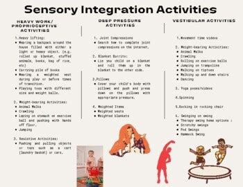 Home Sensory Integration Activities by Outstanding Tools From An OT