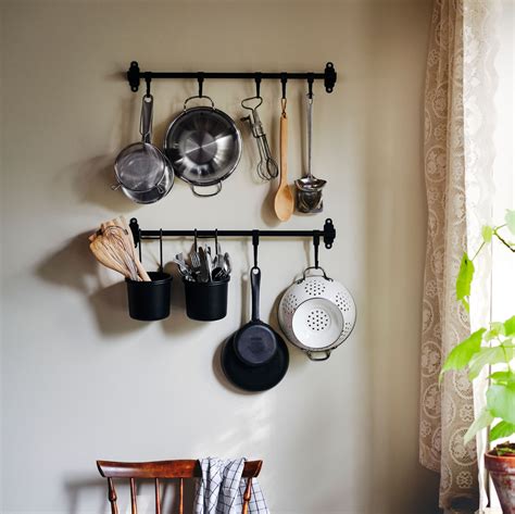 Kitchen Wall Storage Kitchen Wall Organisers S Hooks Ikea