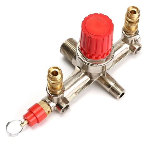 Air Compressor Pressure Switch Control Valve Manifold Gauges Regulator 90 120psi 654936777811 Ebay