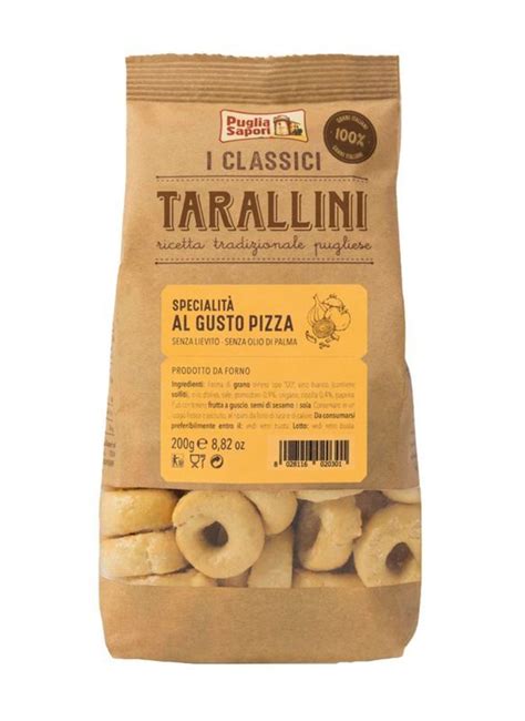 PUGLIA SAPORI Klassische Taralli Pizza 200G