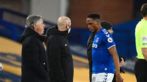 Video Reporte De Carlo Ancelotti Sobre Lesión De Yerry Mina En Everton Vs Manchester City En