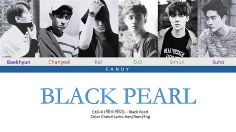 Exo K 엑소케이 Black Pearl Color Coded Lyrics Hanromeng Youtube