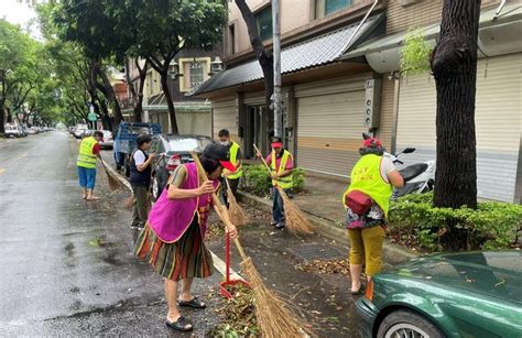 颱風過後整頓家園 桃環保局總動員清出約1500噸垃圾及170噸資收物