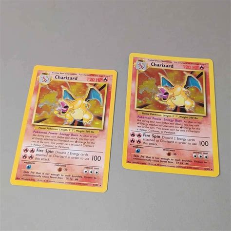 2 Charizard Cards - Etsy