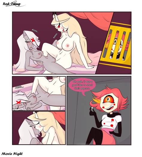 Rule 34 3girls Blonde Hair Charlie Morningstar Charlie Morningstar Hazbin Hotel Comic Couple