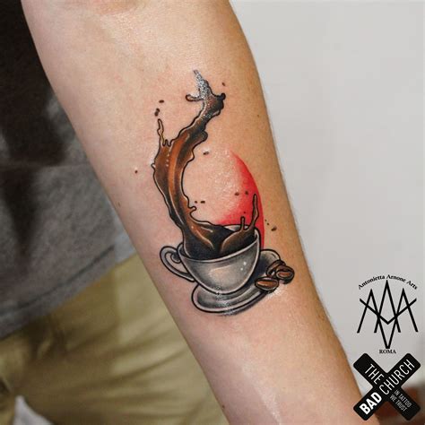 Coffee Tattoo Latte Art Tattoo Coffee Tattoos Tattoo Cafe