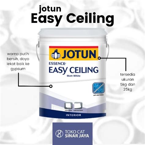 Jual Jotun Easy Ceiling 25kg Shopee Indonesia