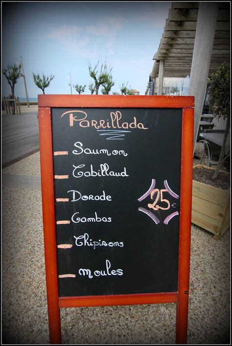 Menu au Le Zephyr restaurant, Anglet