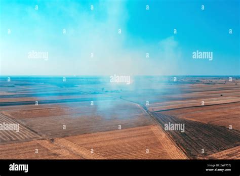 Inquinamento Atmosferico Da Agricoltura Immagini E Fotografie Stock Ad