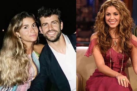 Shakira feliz tras enterarse de que Piqué le fué infiel a Clara Chia Martí