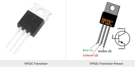 Tip32c Pnp Power Transistor Pinout Diagram Overview And Datasheet