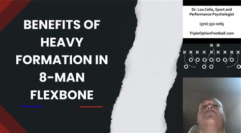 benefits  heavy formation   man flexbone triple option football