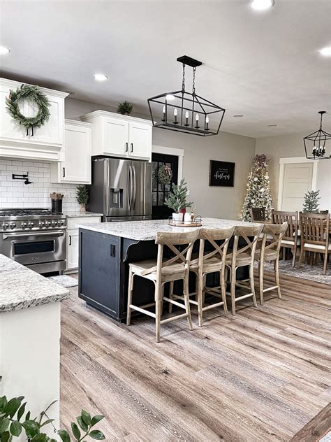 Distressed Wood Bistro Counter Curated On Ltk New House Kitchen