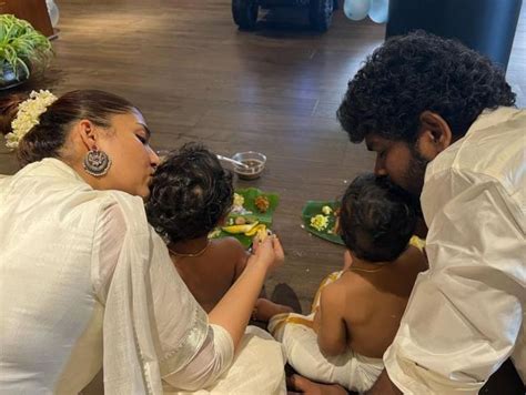 Nayanthara Makes Insta Debut And Finally Reveals Her Twins Faces