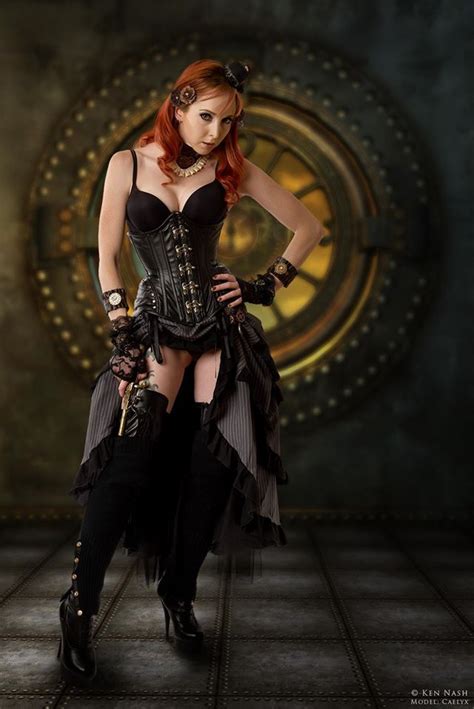 Steampunkopath Roupas steampunk Meninas góticas Beleza gótica