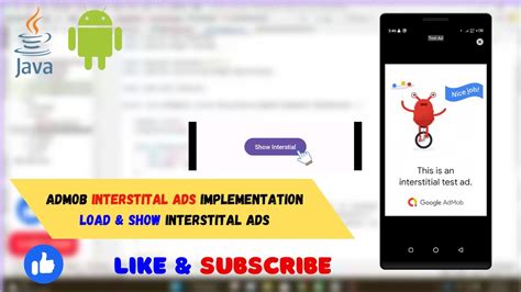 How To Implement Google AdMob Interstitial Ads In Android Studio Java