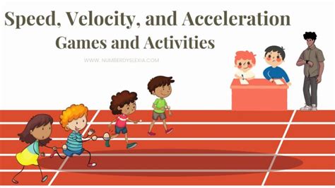 8 Fun Games And Activities For Learning Speed Velocity Acceleration