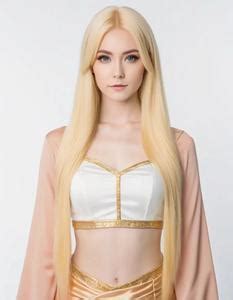 Blonde Hair Cosplay Face Swap Insert Your Face ID